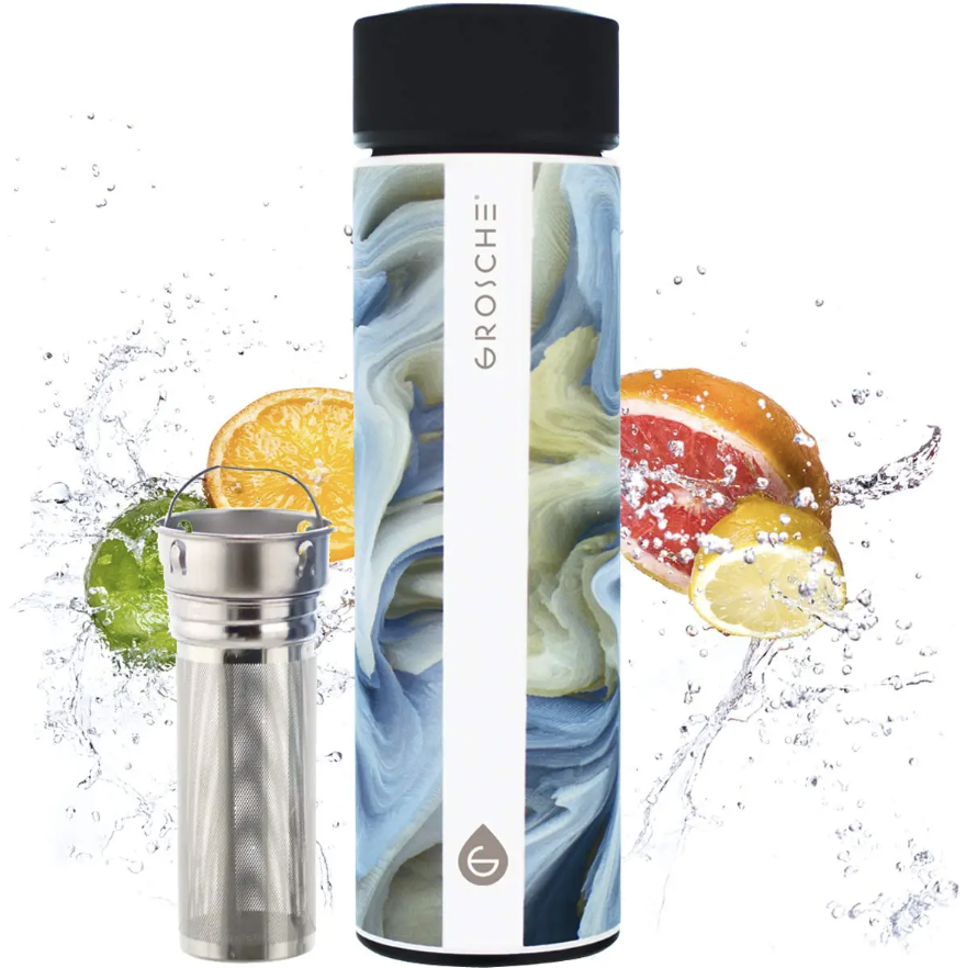Chicago Insulated Tea Infuser Bottle - Saturn