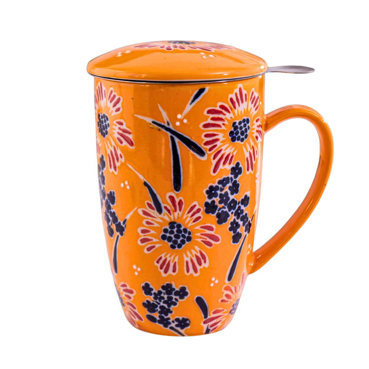 Mug with Stainless Steel Infuser - Sunshine Fields