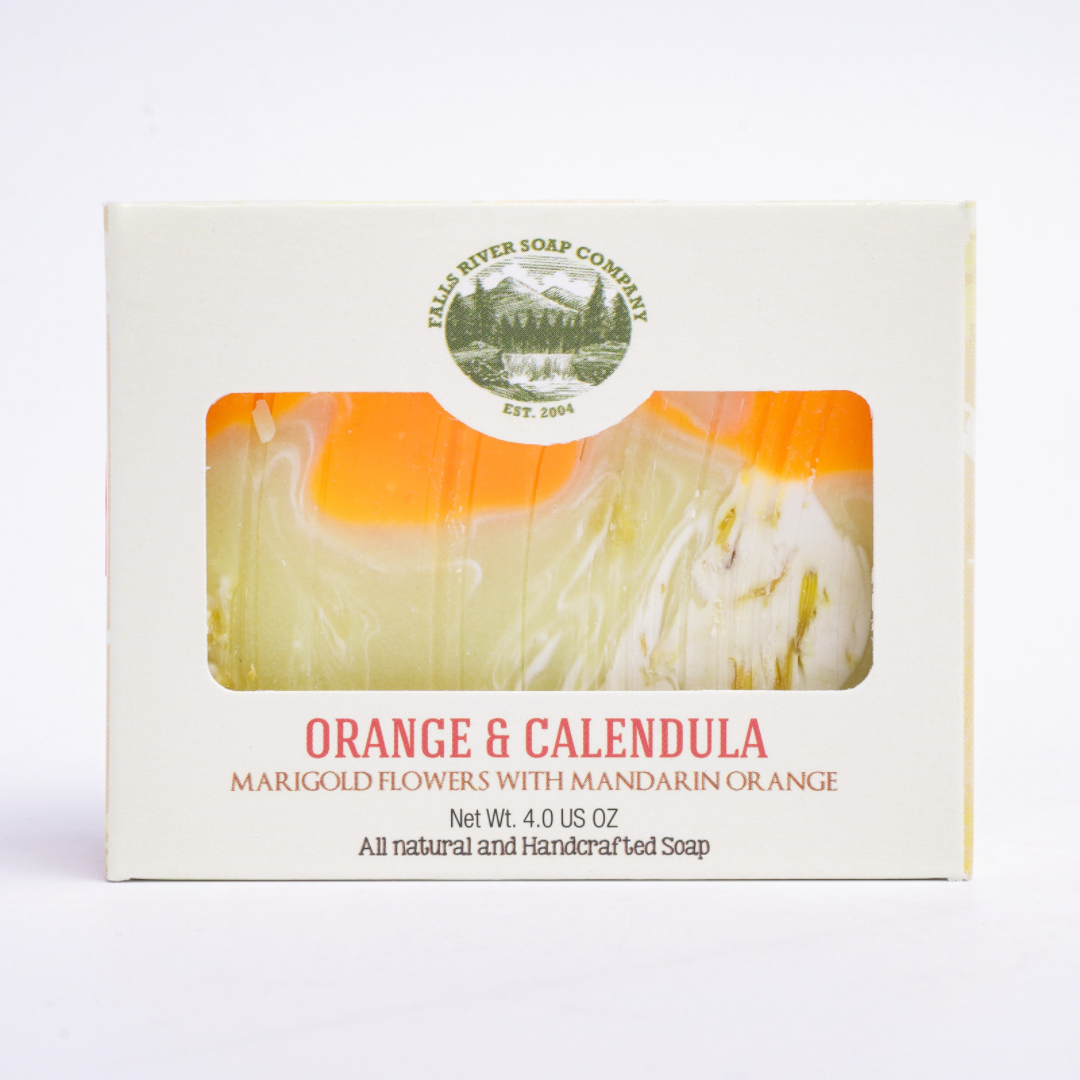 Orange Soap with Calendula Oil