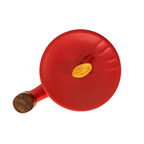 Porcelain Tea Infuser Mug — Crimson Summit | Complete Brewing Set