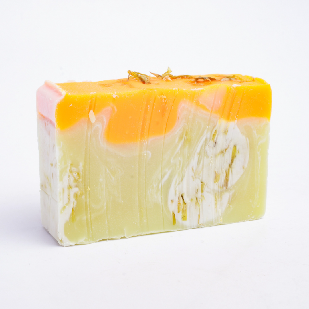 Orange Soap with Calendula Oil
