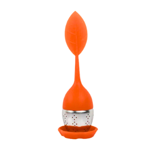 Silicone & Stainless Steel Leaf Tea Infuser