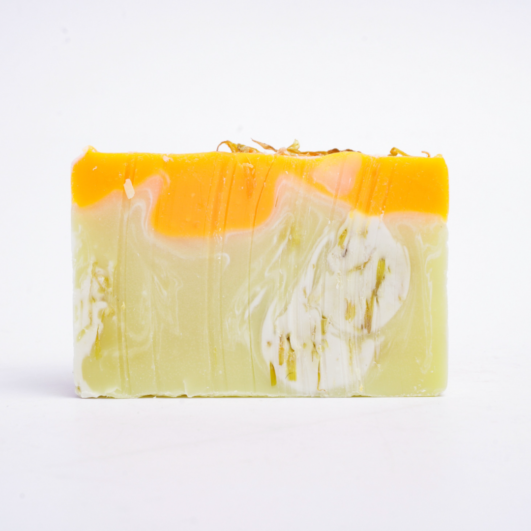 Orange Soap with Calendula Oil