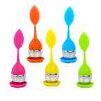 Silicone & Stainless Steel Leaf Tea Infuser
