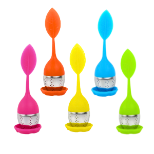 Silicone & Stainless Steel Leaf Tea Infuser