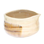 Matcha Bowl with Spout | Beige White | 20 OZ