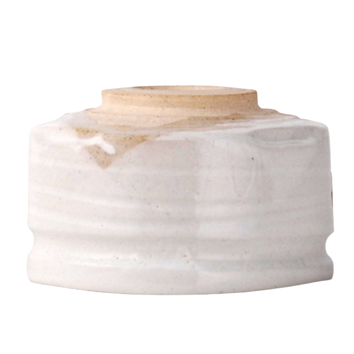 Japanese Matcha Bowl (Chawan) - White Snow