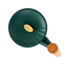 Ceramic Mug, Infuser & Lid with Slanted Wooden Handle | 12 fl oz