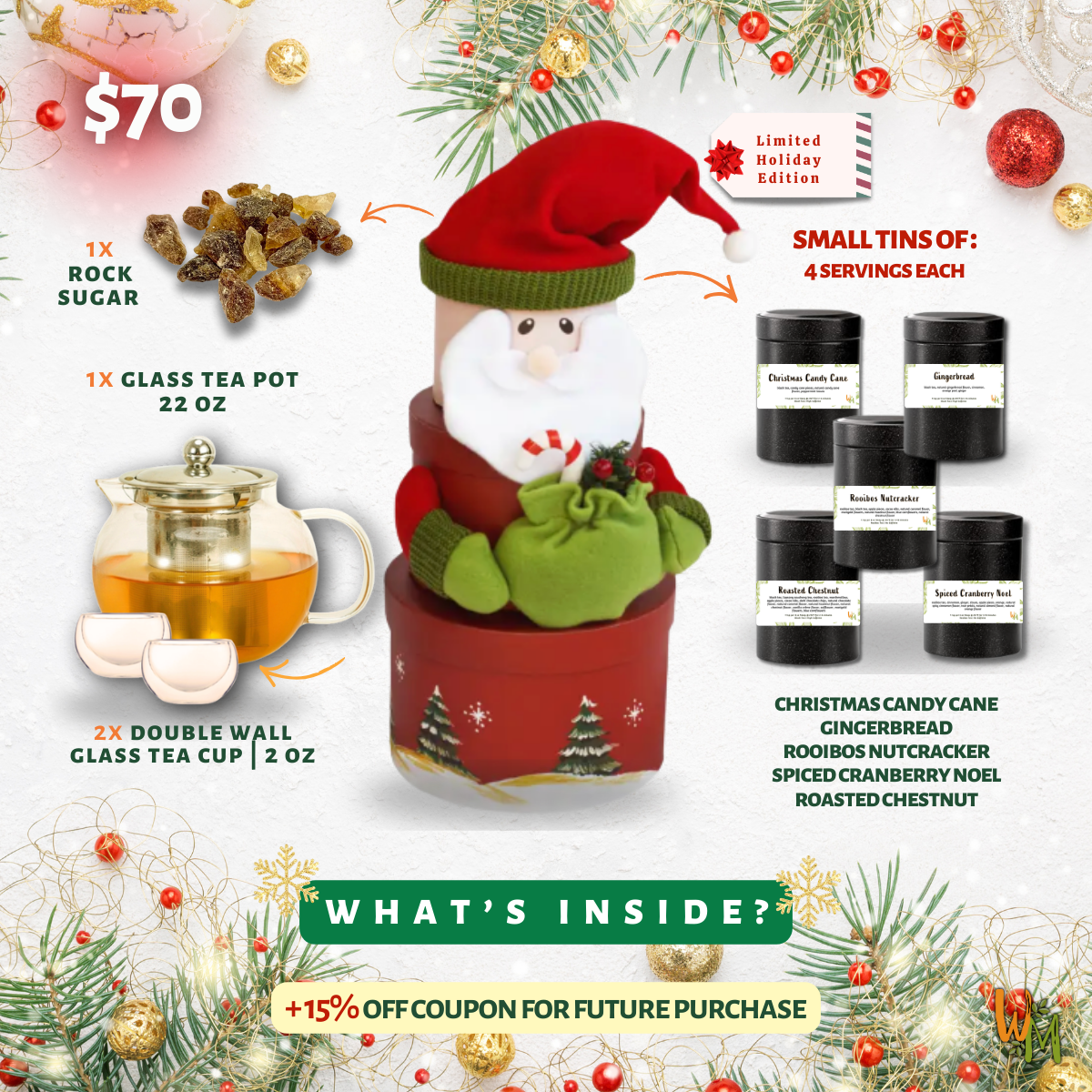 Santa Stack Deluxe Gift Set