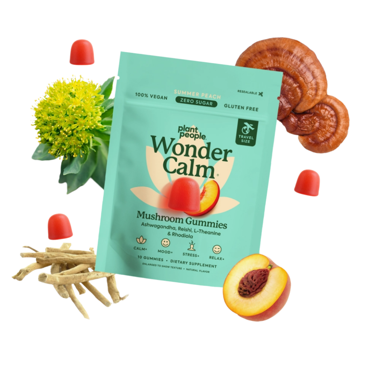 WonderCalm Mushroom Gummies