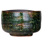Japanese Matcha Bowl (Chawan) - Moss