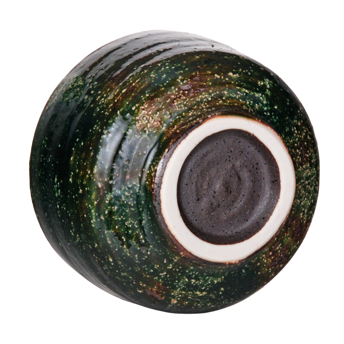 Japanese Matcha Bowl (Chawan) - Moss