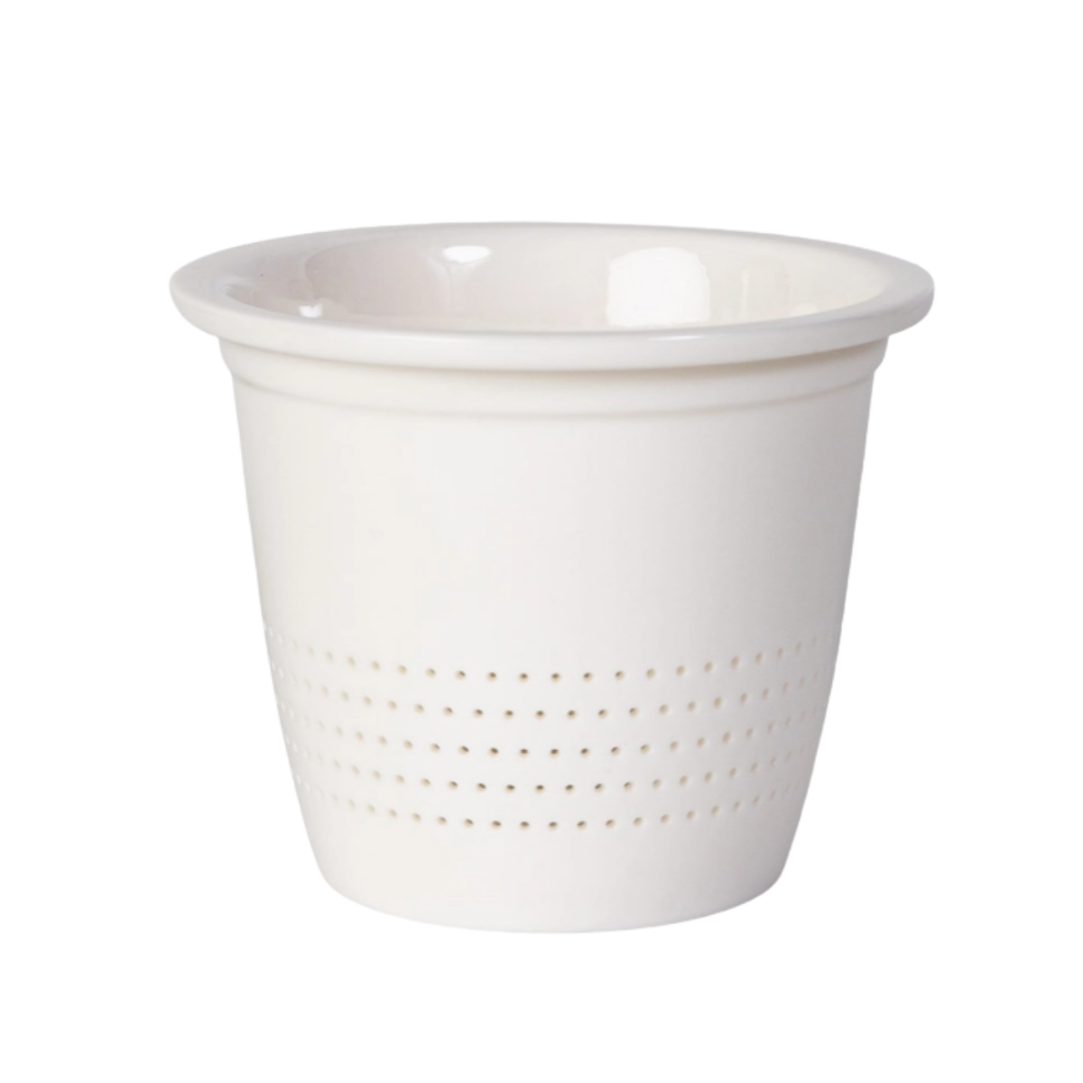 Ceramic Tea Mug, Infused & Lid with Wooden Handle | 15 fl oz