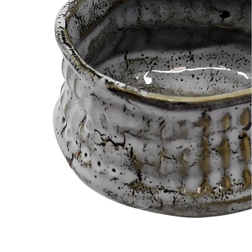 Japanese Mino Ware Mini Matcha Bowl | Chawan - Yuzushiro