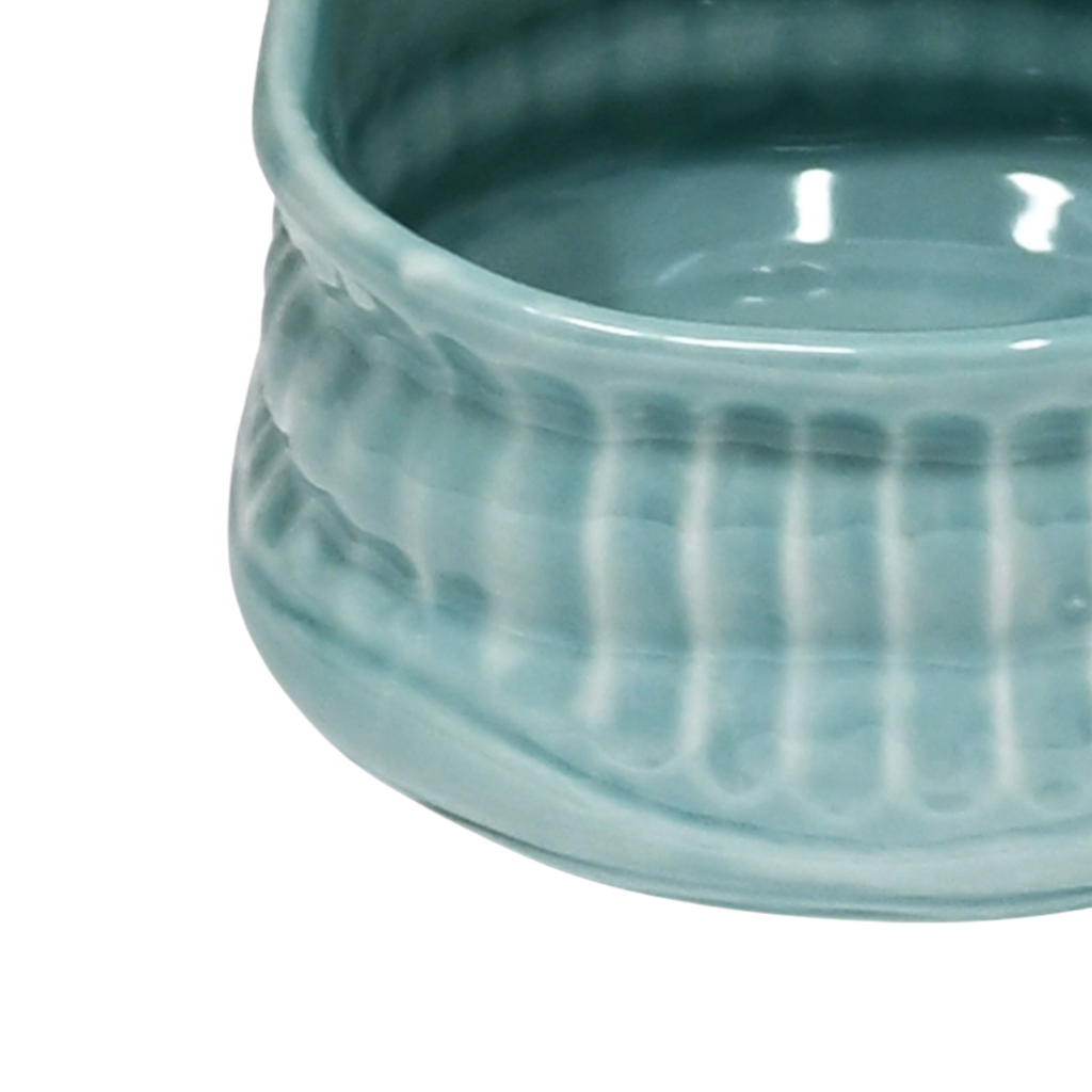 Japanese Mino Ware Mini Matcha Bowl | Chawan - Turquoise