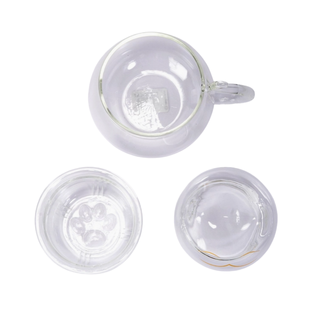 Glass Cat Infuser Mug | 13 fl oz