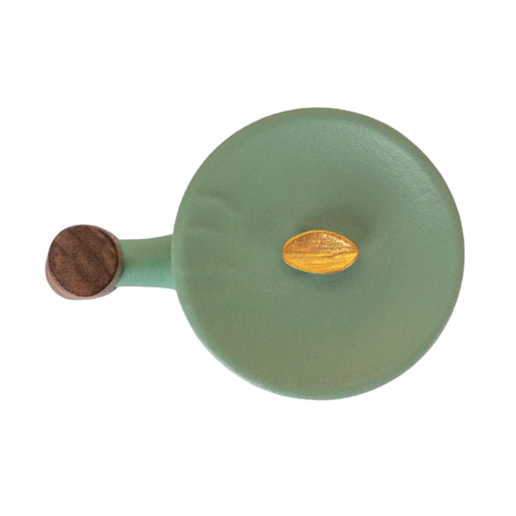 Porcelain Tea Infuser Mug — Spring Glacier | Complete Brewing Set