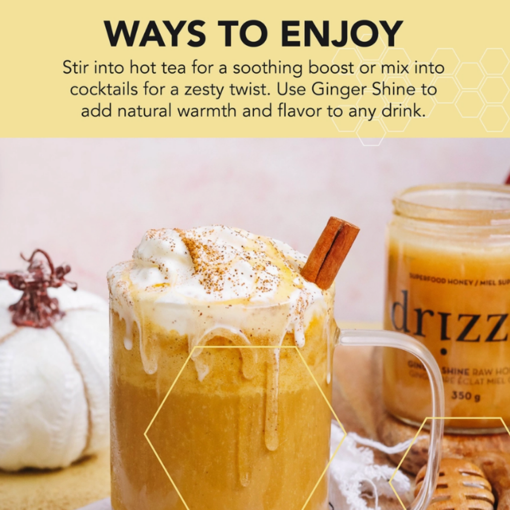 Ginger Shine Superfood Honey | 13.2 oz