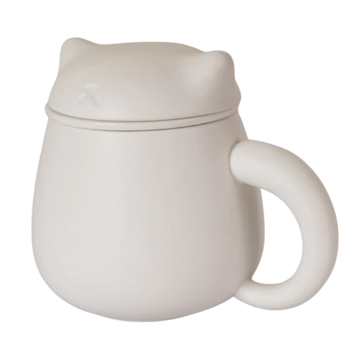 Ceramic Cat Mug with Infuser & Lid