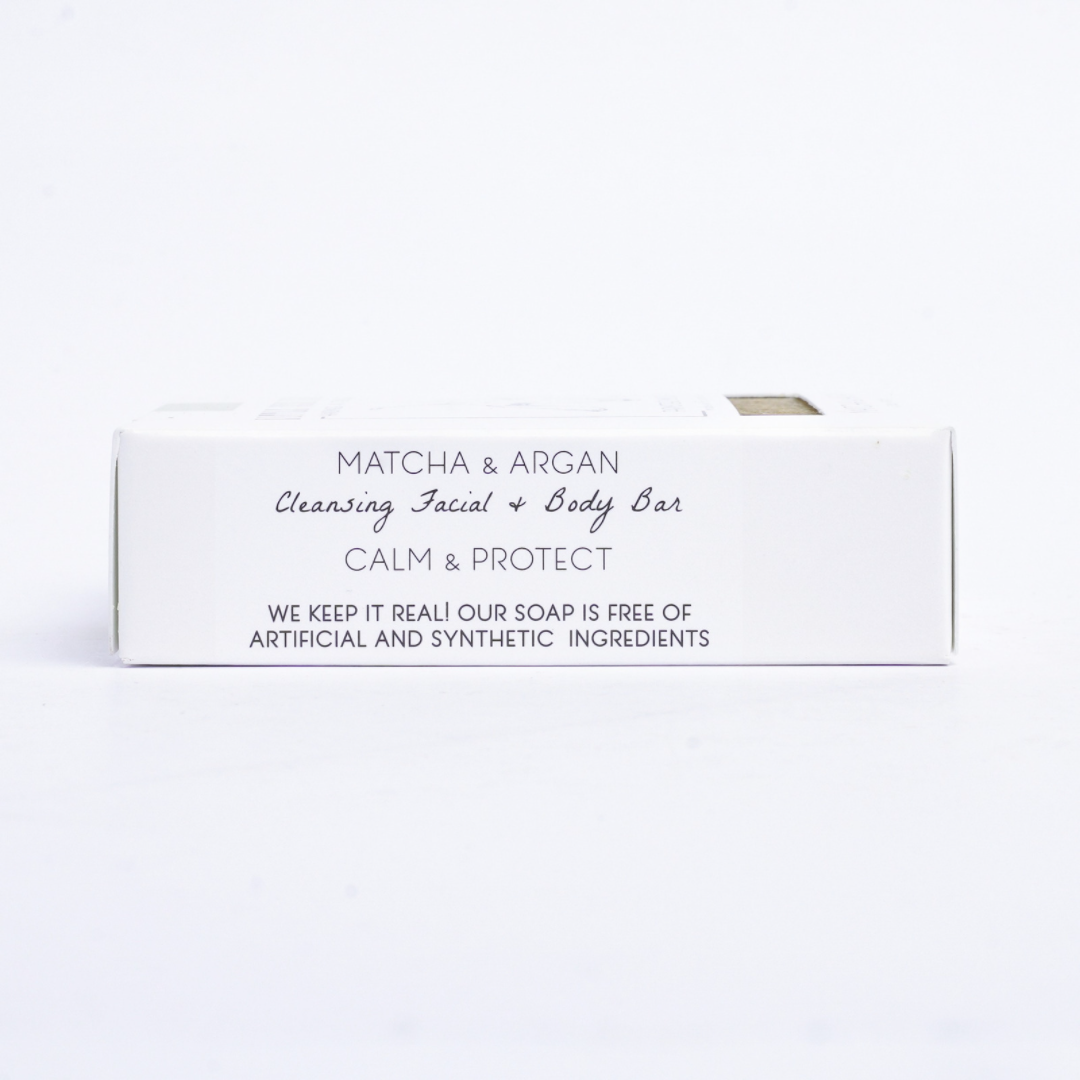 Matcha & Argan Facial And Body Bar