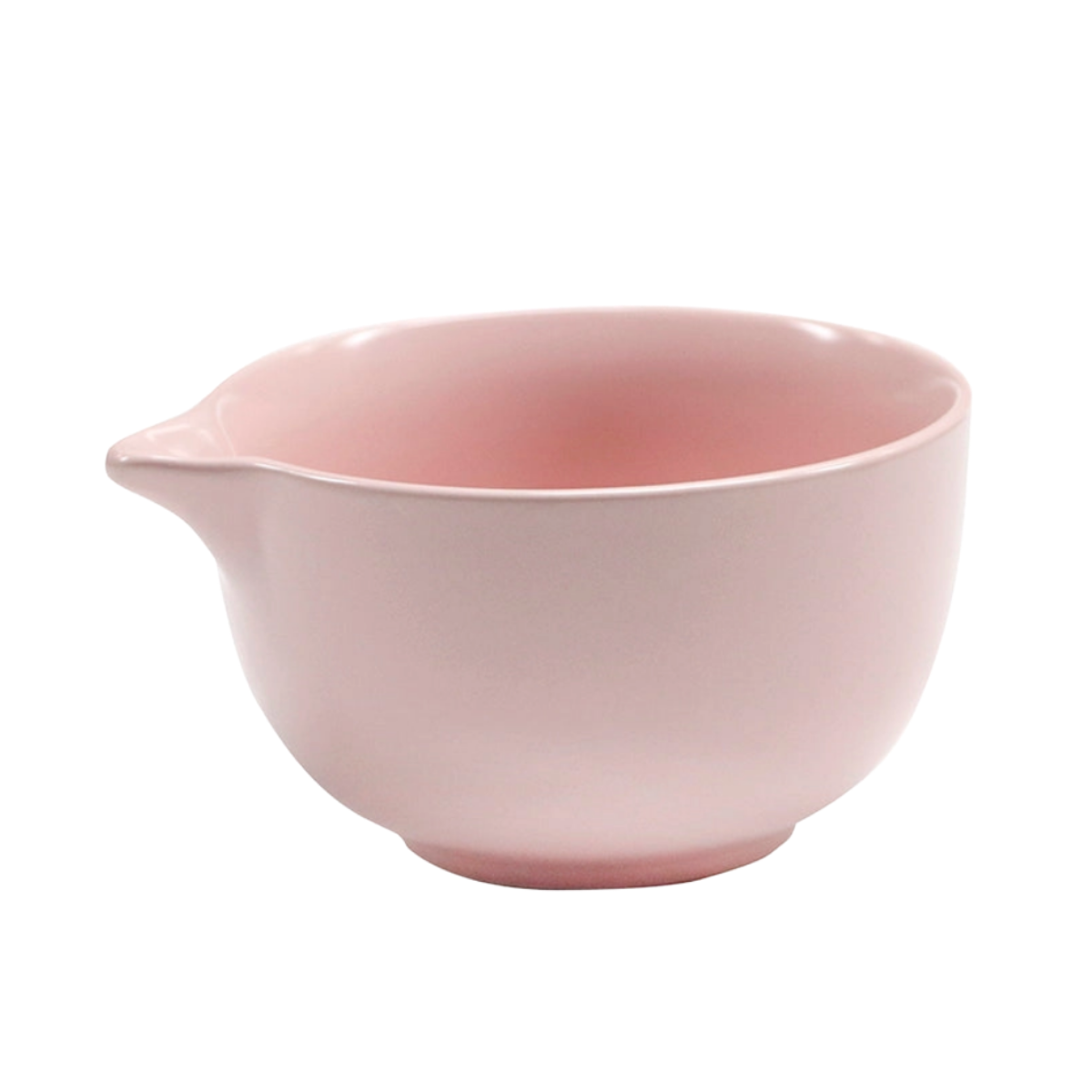 Matcha Bowl with Spout | 10 OZ - Baby Pink