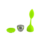 Silicone & Stainless Steel Leaf Tea Infuser