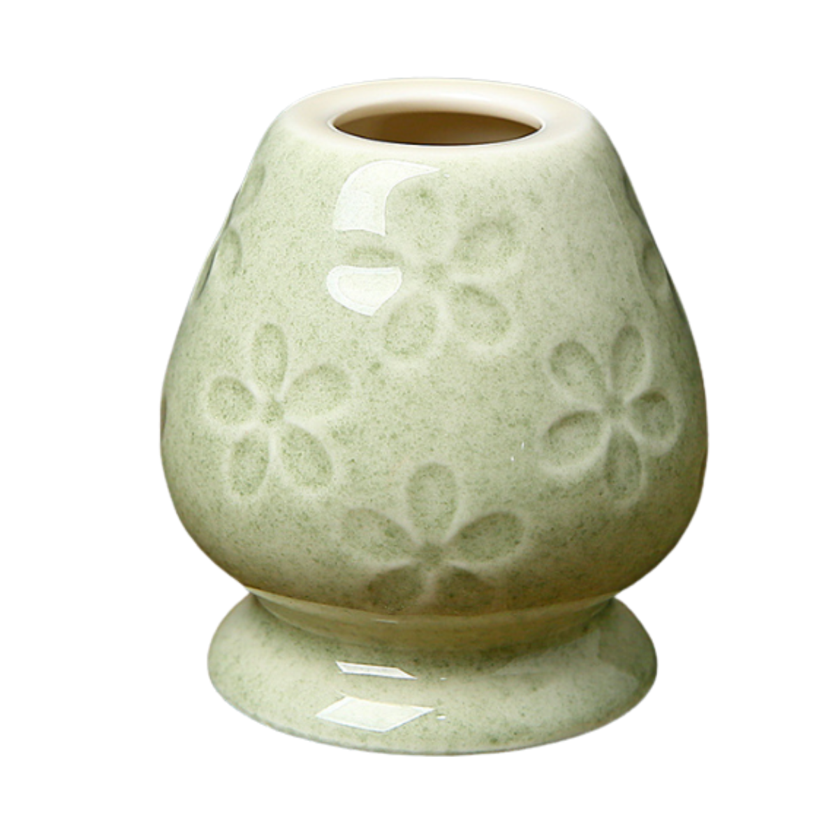 Embossed Matcha Whisk Stand | Matcha Green