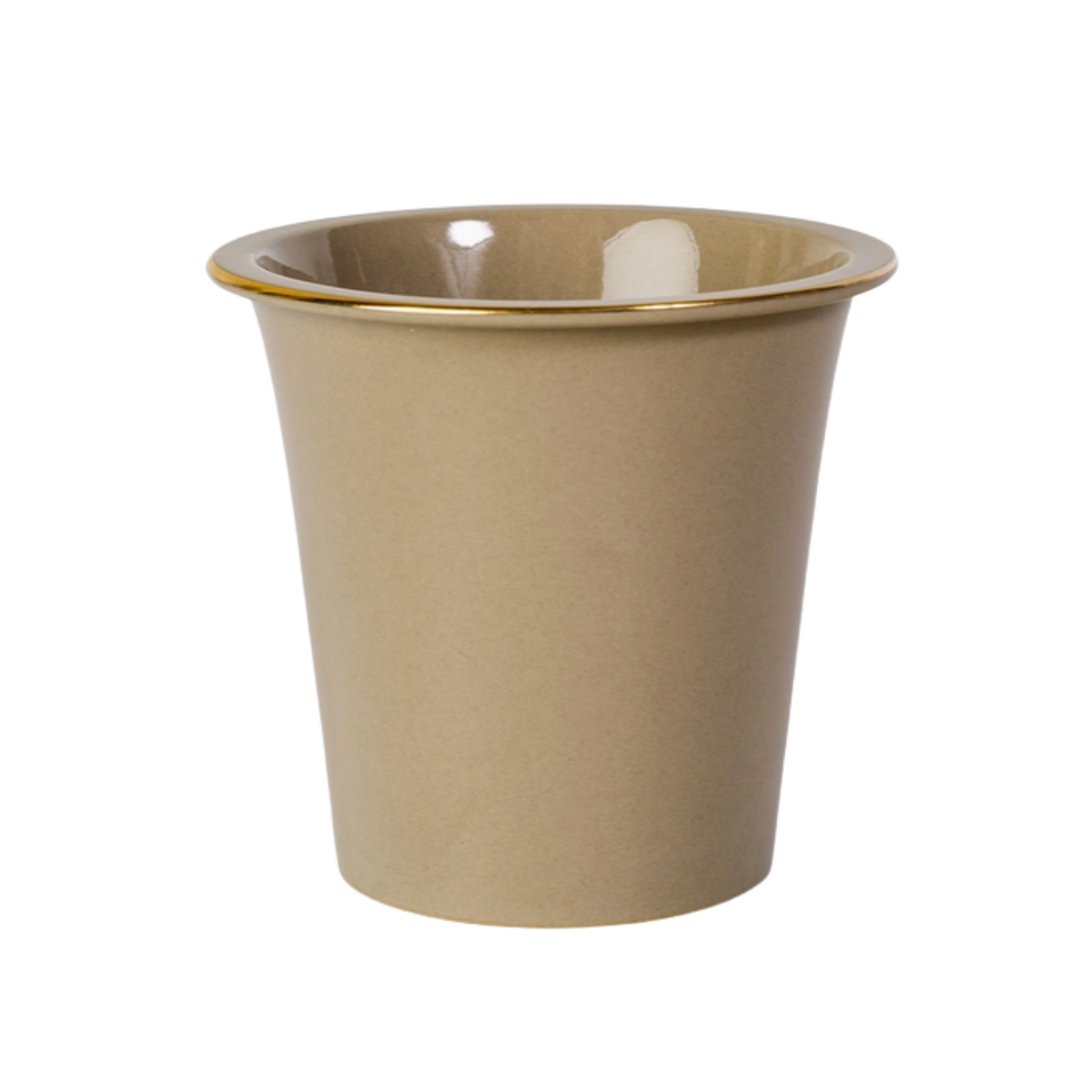 Ceramic Mug, Infuser & Lid with Slanted Wooden Handle | 12 fl oz