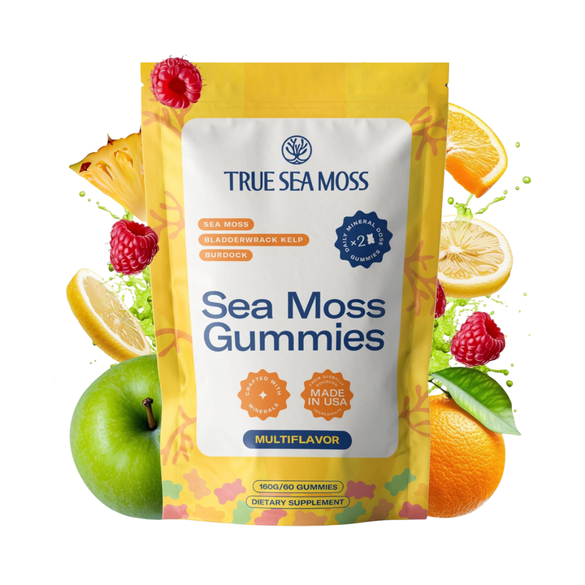Sea Moss Gummies with Burdock & Bladderwrack