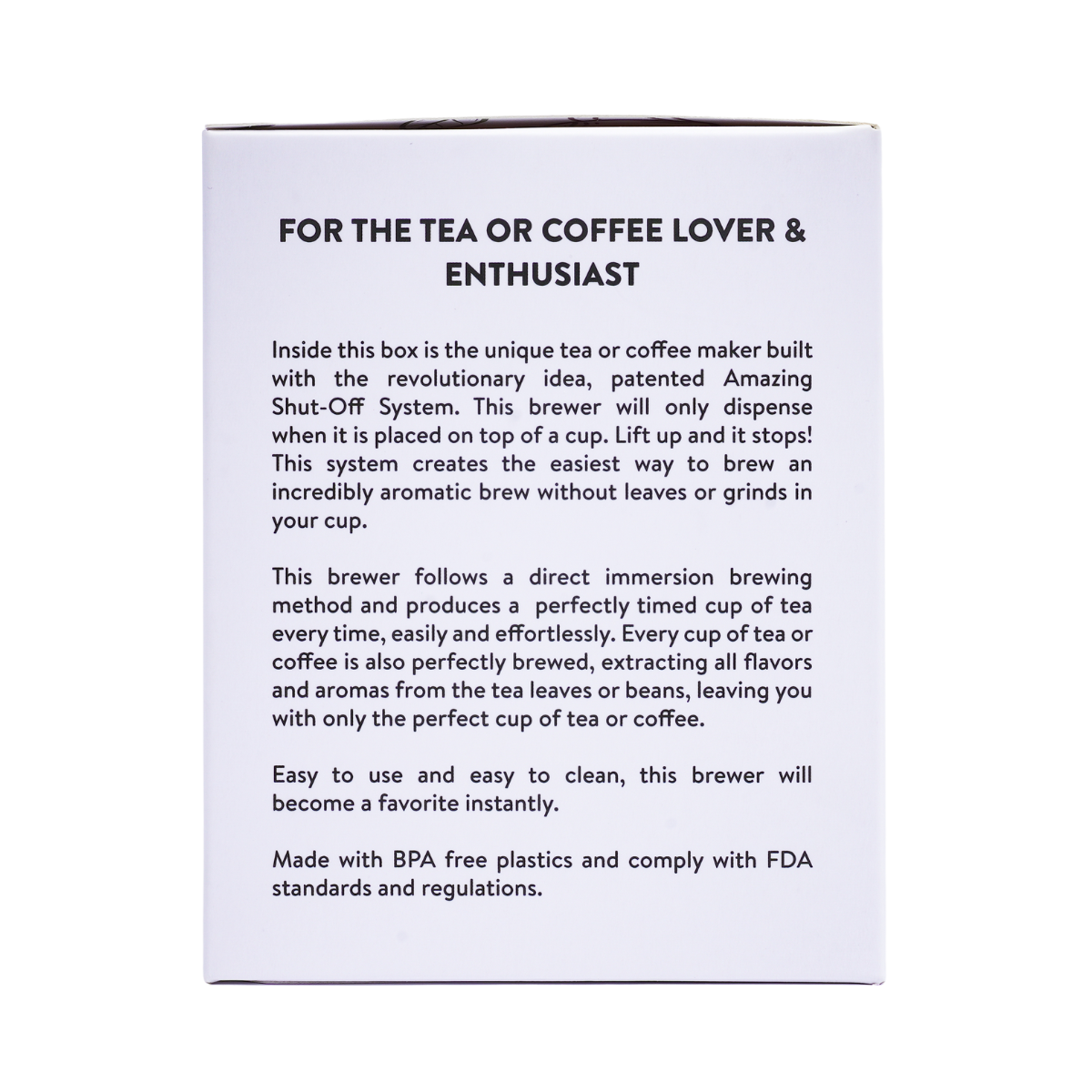 EZ Brew Tea Maker