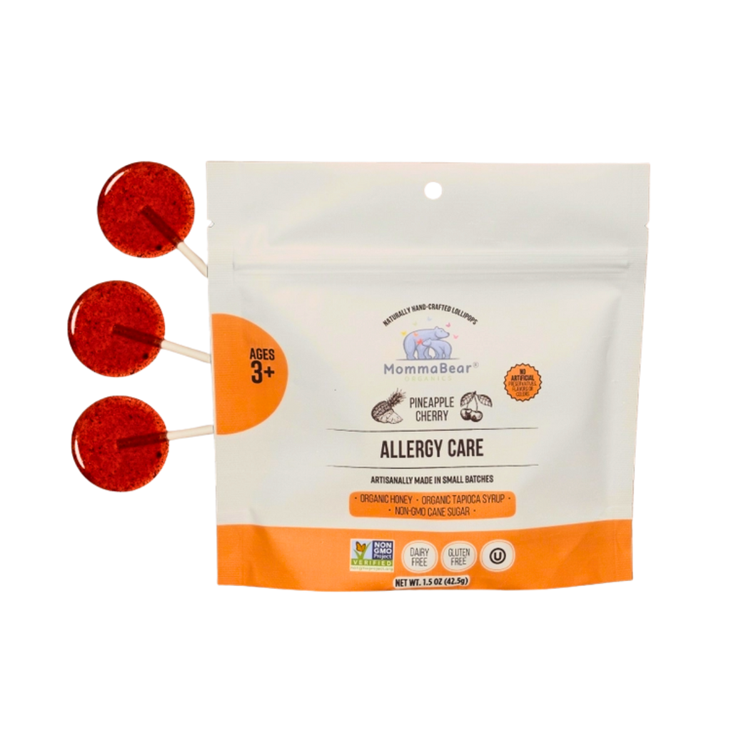 Organic Allergy Support Lollipops | MommaBear Organics