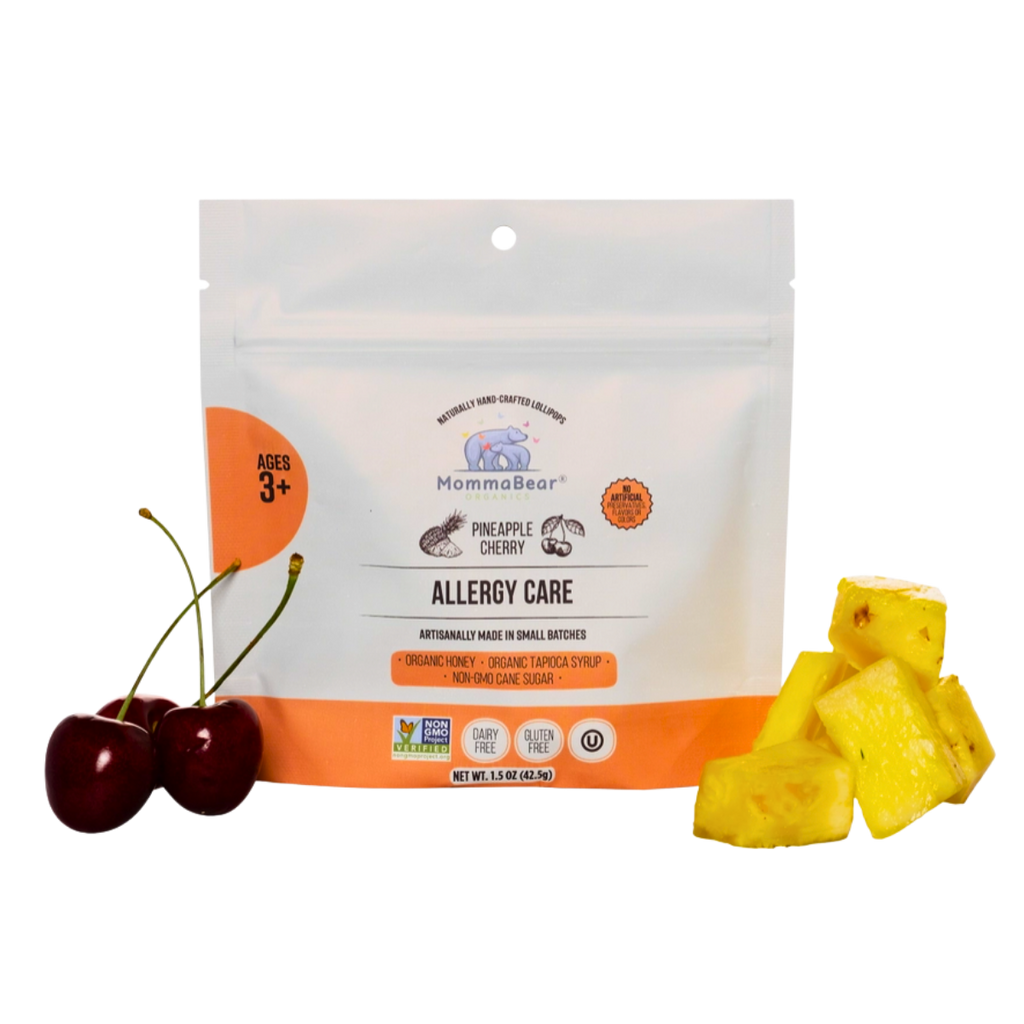 Organic Allergy Support Lollipops | MommaBear Organics