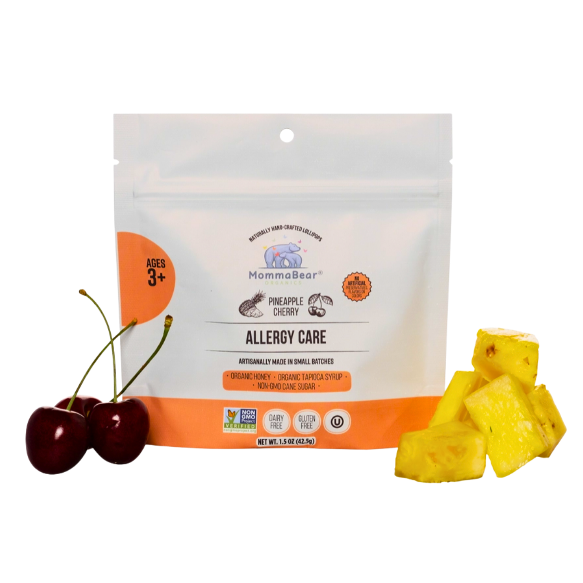 Organic Allergy Support Lollipops | MommaBear Organics