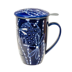 Mug with Stainless Steel Infuser - Dragonfly