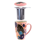 Mug with Stainless Steel Infuser - Festival Fans