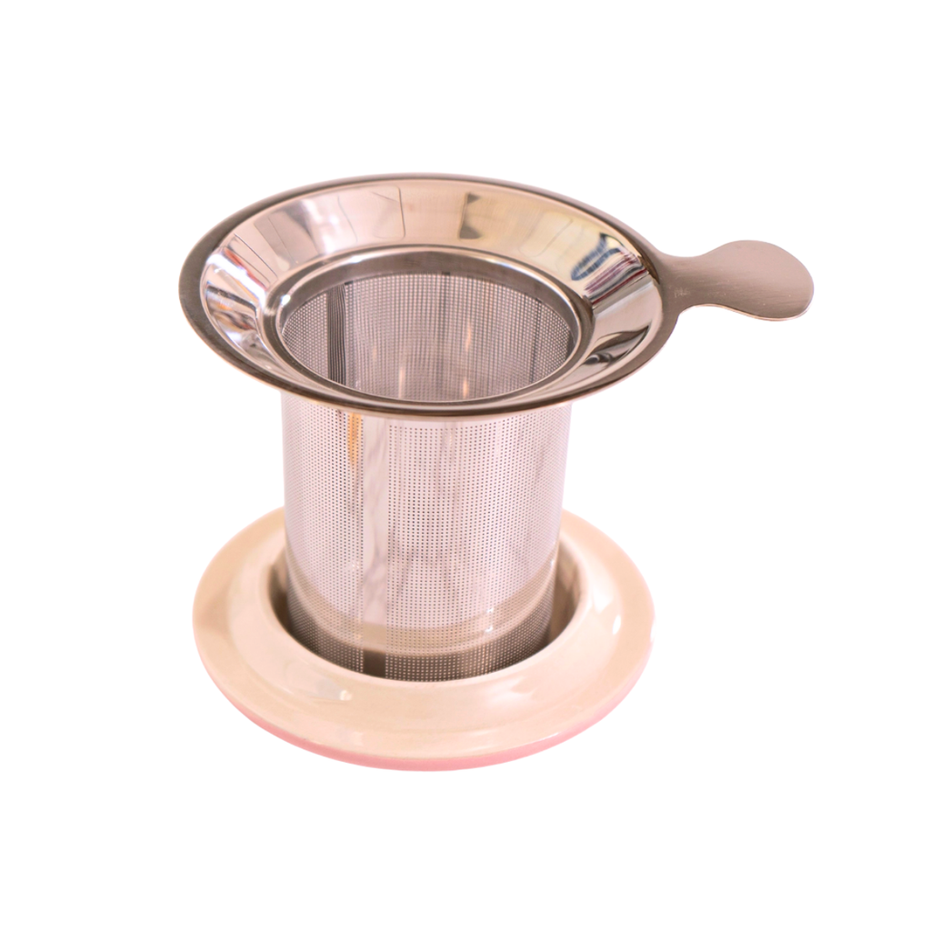 Mug with Stainless Steel Infuser - Dragonfly