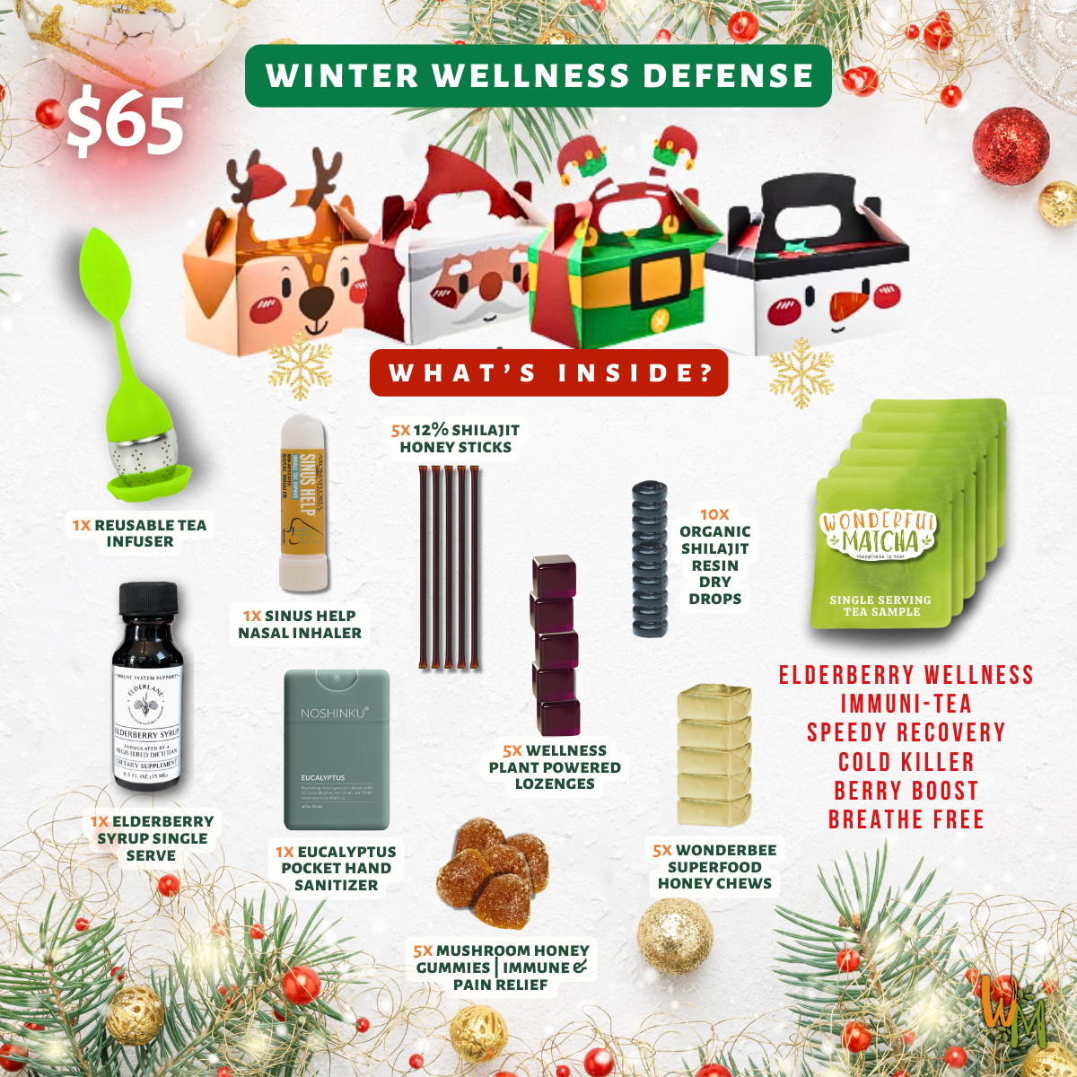 Winter Wellness Defense Gift Box