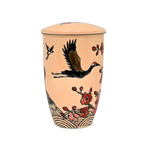 Mug with Stainless Steel Infuser | Crane Flower | 15 fl oz