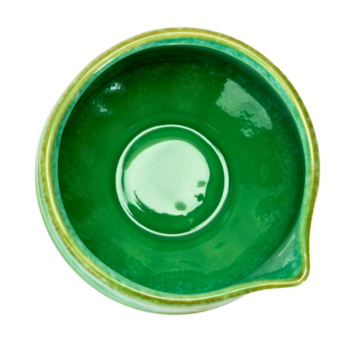 Matcha Bowl with Spout | Drip Green | 20 OZ