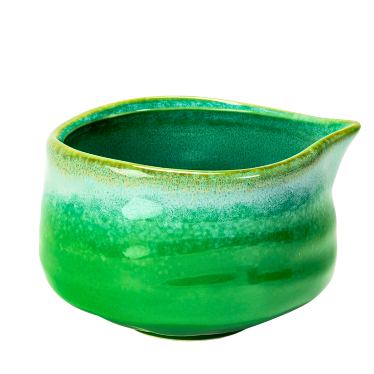 Matcha Bowl with Spout | Drip Green | 20 OZ