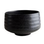 Japanese Mino Ware Matcha Bowl | Nature Black | 20 OZ