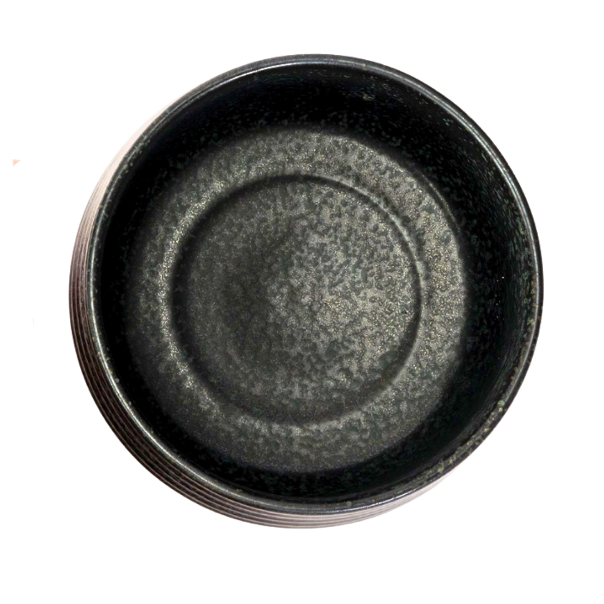 Japanese Mino Ware Matcha Bowl | Nature Black | 20 OZ