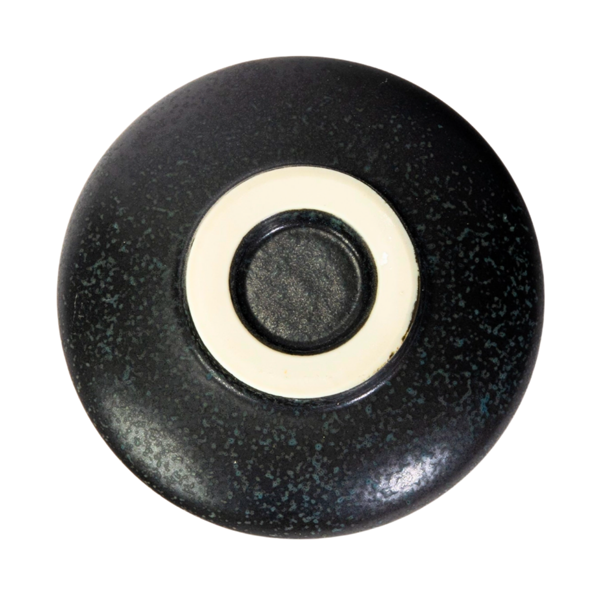 Japanese Mino Ware Matcha Bowl | Nature Black | 20 OZ