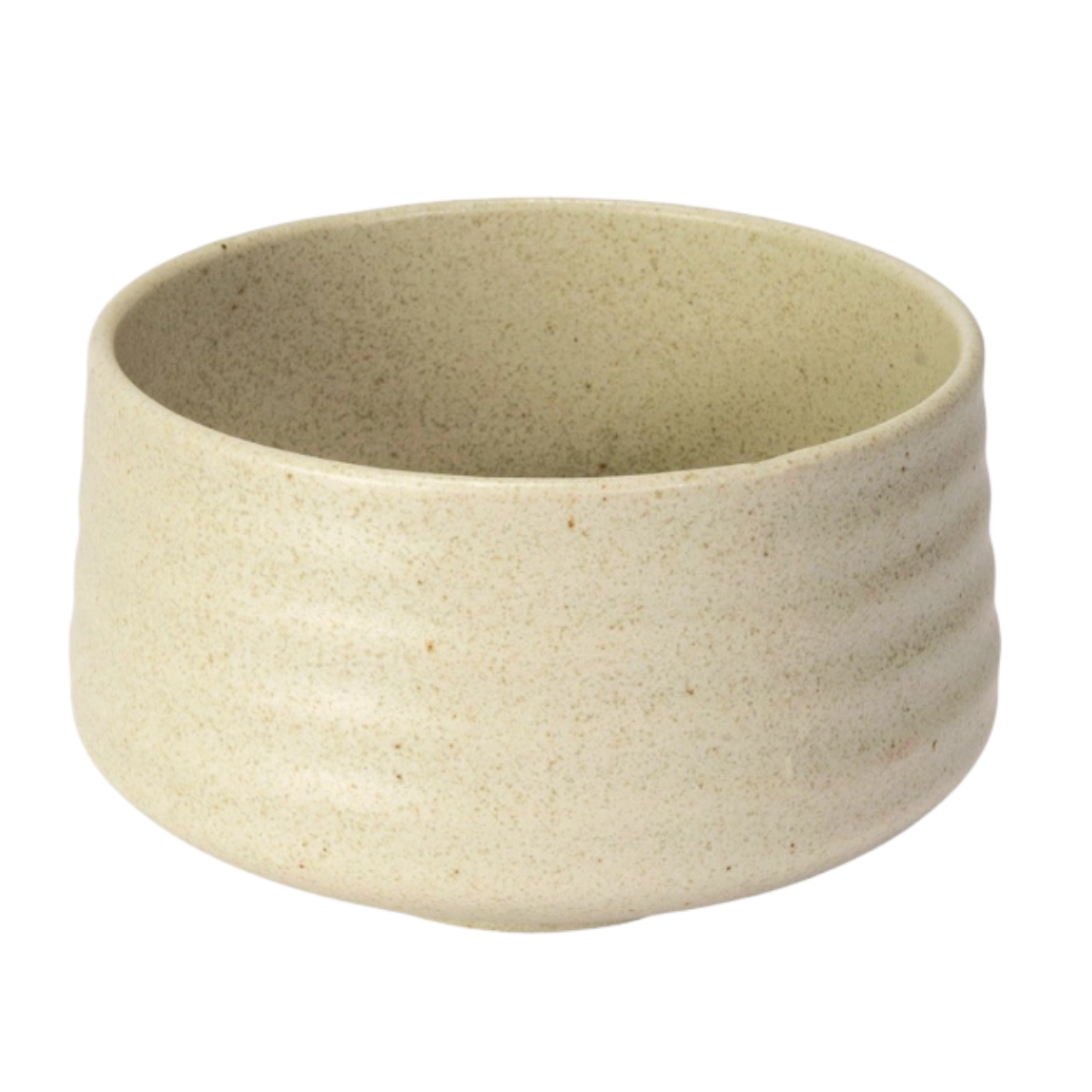 Japanese Mino Ware Matcha Bowl | Nature White | 20 OZ