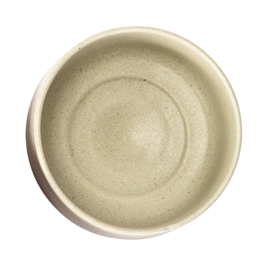 Japanese Mino Ware Matcha Bowl | Nature White | 20 OZ