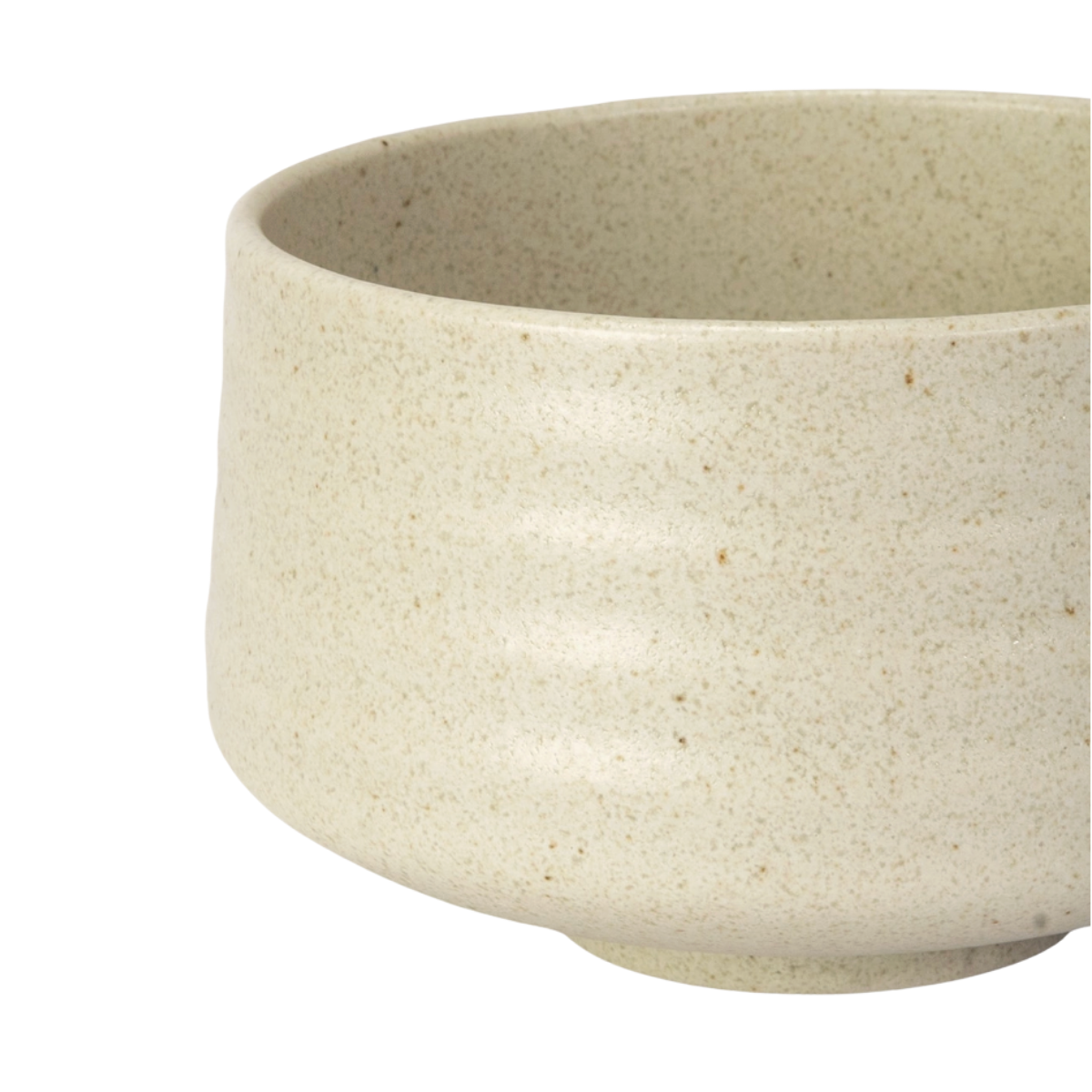 Japanese Mino Ware Matcha Bowl | Nature White | 20 OZ