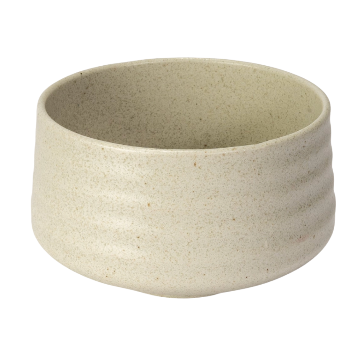 Japanese Mino Ware Matcha Bowl | Nature White | 20 OZ