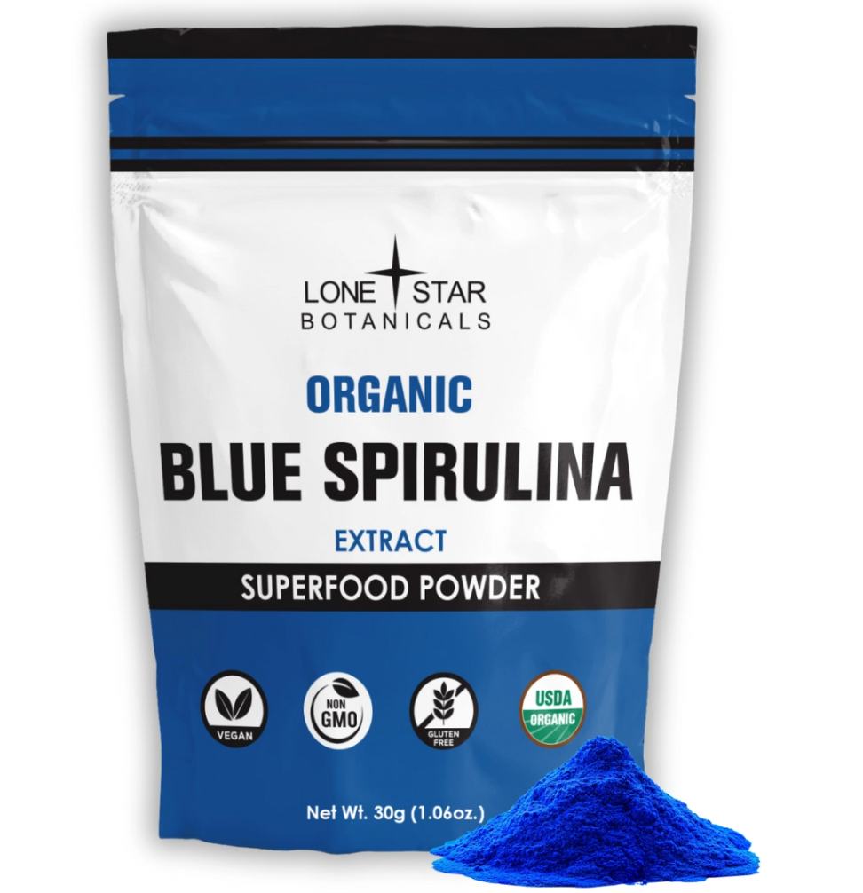 Organic Blue Spirulina Extract Powder - 1.06 OZ