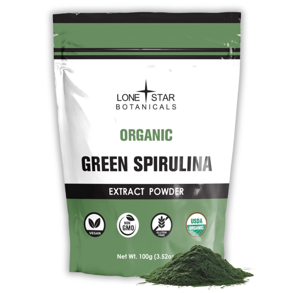 Organic Green Spirulina Extract Powder - 3.52 oz