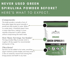 Organic Green Spirulina Extract Powder - 3.52 oz